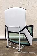 Mobile convertible hardtop stand